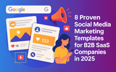 8 Proven Social Media Marketing Templates for B2B SaaS Companies in 2025