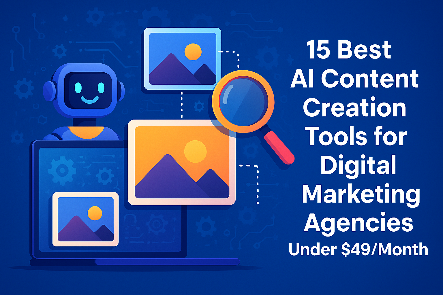 15 Best AI Content Creation Tools for Digital Marketing Agencies Under $49/Month